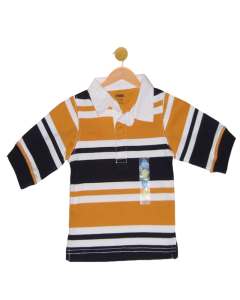 Ahoy Matey Rugby Stripe Polo Shirt