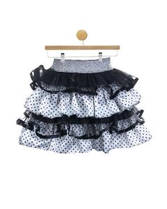 Ballet Dance Dress-white and black-5-6 years