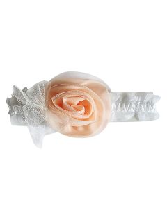 Baby Girls Orange Flower Headband