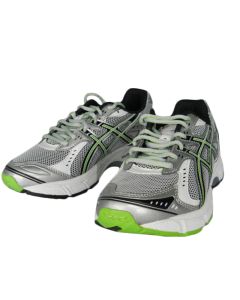 Green Gray Athletic Running Shoes