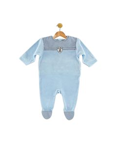 Baby Dior Boy Velour Pajamas