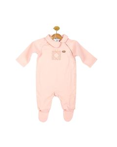 Baby Dior Peach Cannage Onesie