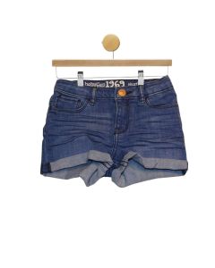 Shortie Blue Denim Shorts