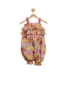 Baby Girls Floral Pants Dress