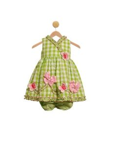 Baby Girls Lime Green Summer Dress