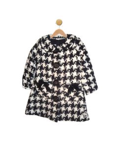 Houndstooth Coat and Dress Set