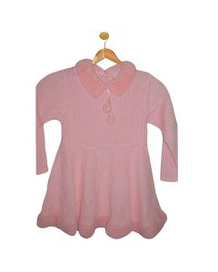 Girl's Pink Corduroy Dress