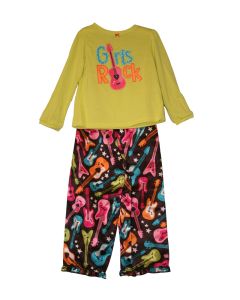 Carter Girls Rock Two Piece Sleepwear