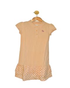 Orange Slice Polka Dot Polo Dress