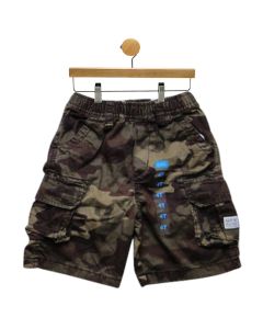 Boys Camouflage Cargo Shorts