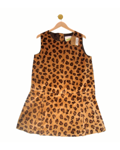 Leopard Print Jumper Dress