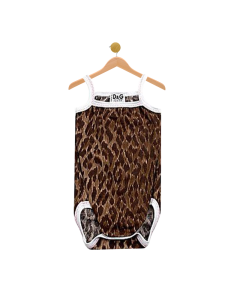 Dolce & Gabbana Leopard Tank Onesie