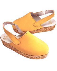 De osu girl yellow espadrille shoes