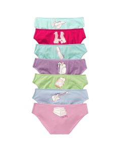 Girls 7-Pack Bikinis Underwear Days of Week