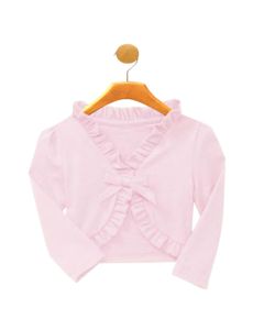 Pink Ruffle Bolero