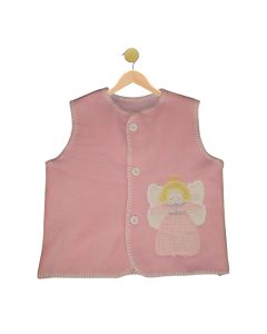 Girls Pink Sweater Vest