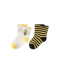 Bee Chic Bee Stripe Two-Pack Socks