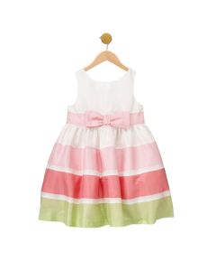 Burst Of Spring Striped Dress