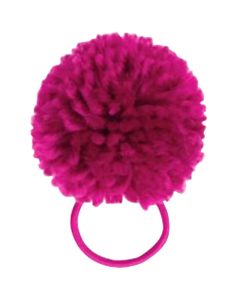 PomPom Hair Ponytail Holders