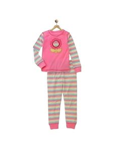 Flower Stripe 2 pc Gymmies PJ