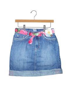 Bue Denim Skirt