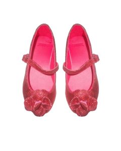 Girls Red Sparkle Shoes