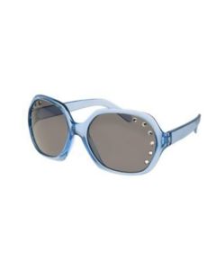 Blue Rinestone Sunglasses