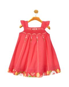 Newborn Girl Bohemian Jewel Summer Dress