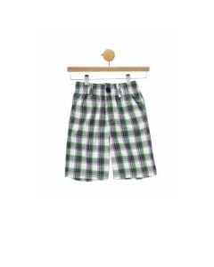 Golf Pro Plaid Pull On Shorts