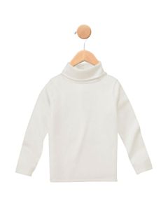 Ivory Off-White Turtleneck Top