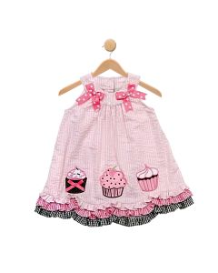 Seersucker Cupcake Sundress