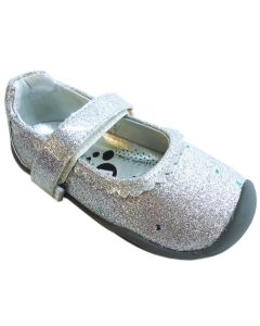 Glittery Silver Shoes