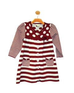 Candy Lane Striped Sweater Dress