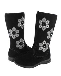 PediPed black boots shoes