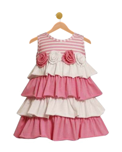 Girls Tiered Sun Dress