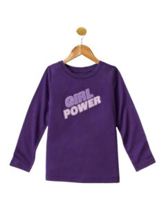 Purple Girl Power Top