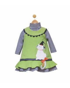 Baby Girl Green Halloween Dress