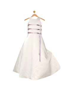 Lavender Flower Girl Dress