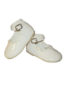 Patent White Shoe