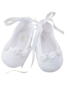 Infant Baby Girl Christening Shoes