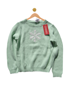 Winter Ballerina Snowflake Sweater